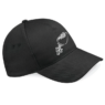 Casquette adulte noire brodée au signe du zodiaque